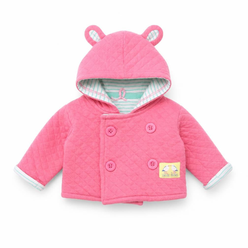 Crafted Baby Pink   Jacket  Size 0-3 Months