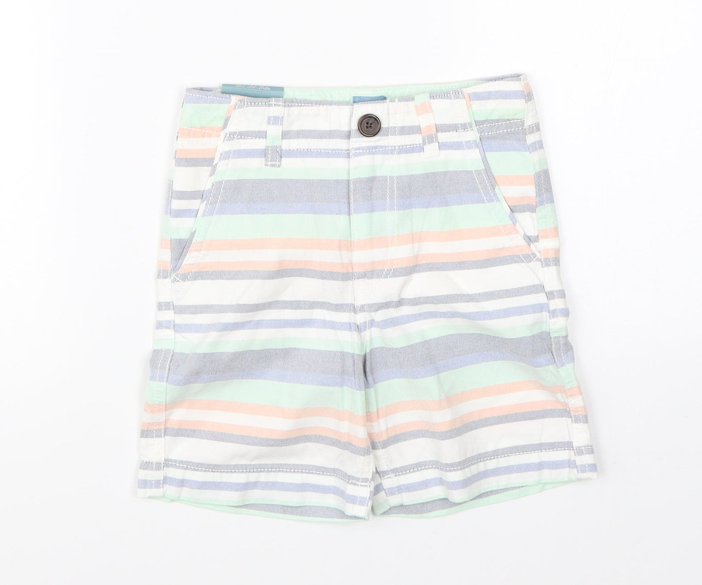 Baby Gap Boys Multicoloured Striped  Utility Shorts Size 4 Years