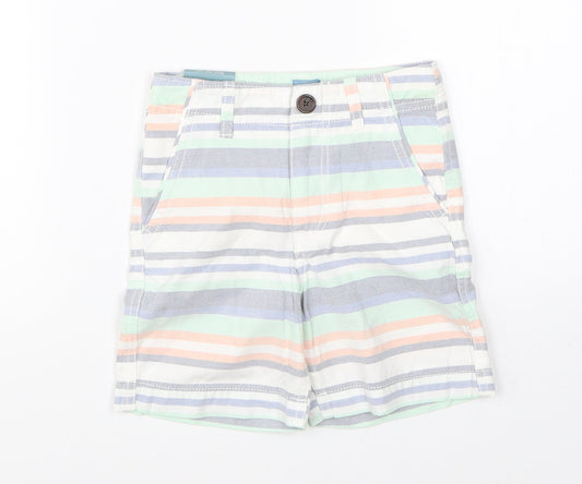 Baby Gap Boys Multicoloured Striped  Utility Shorts Size 4 Years