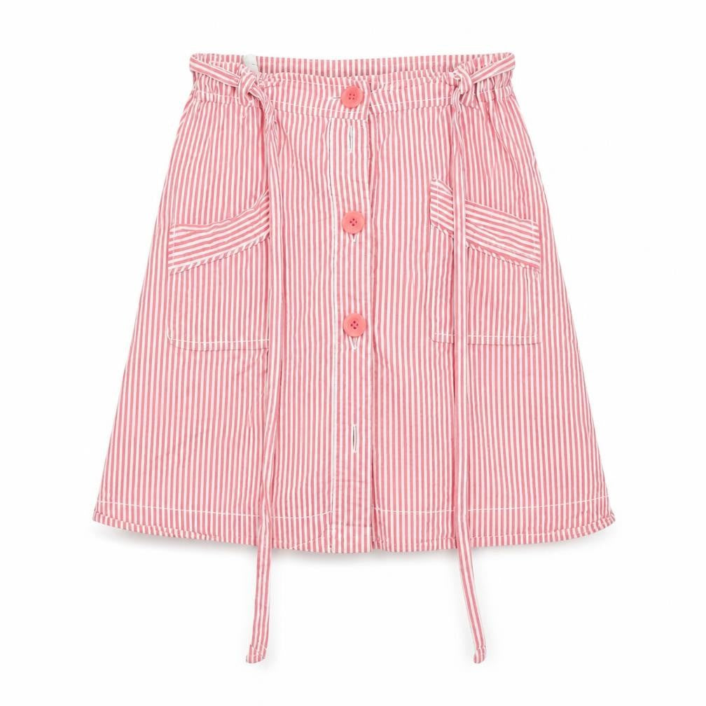 Country Road Womens Pink Striped  A-Line Skirt Size 10