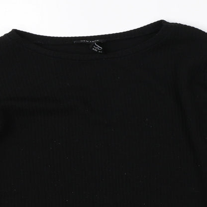 New Look Womens Black   Pullover Jumper Size M