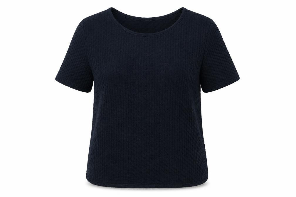 B Young Womens Blue   Basic Blouse Size M