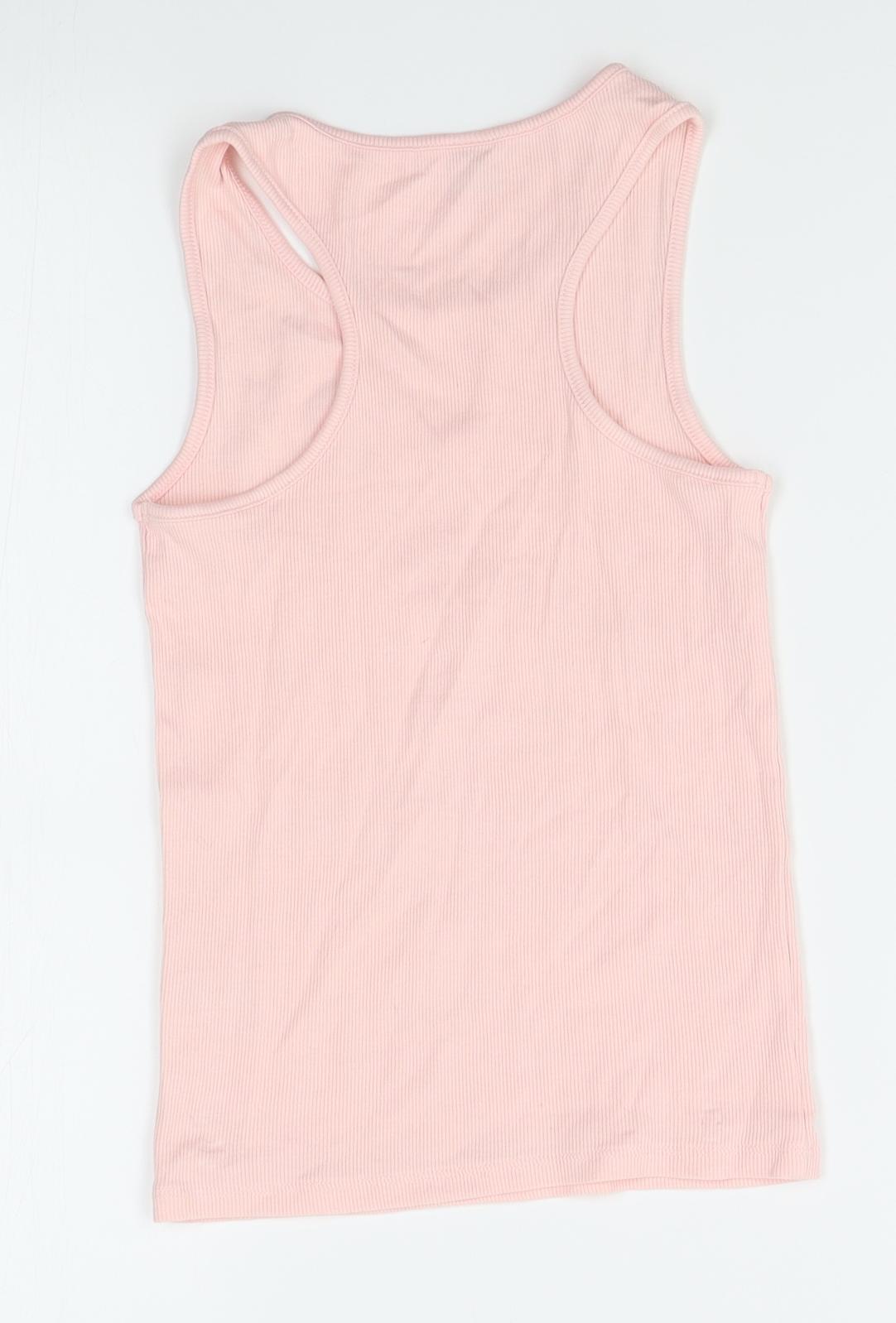 TU Girls Pink   Basic Tank Size 12 Years