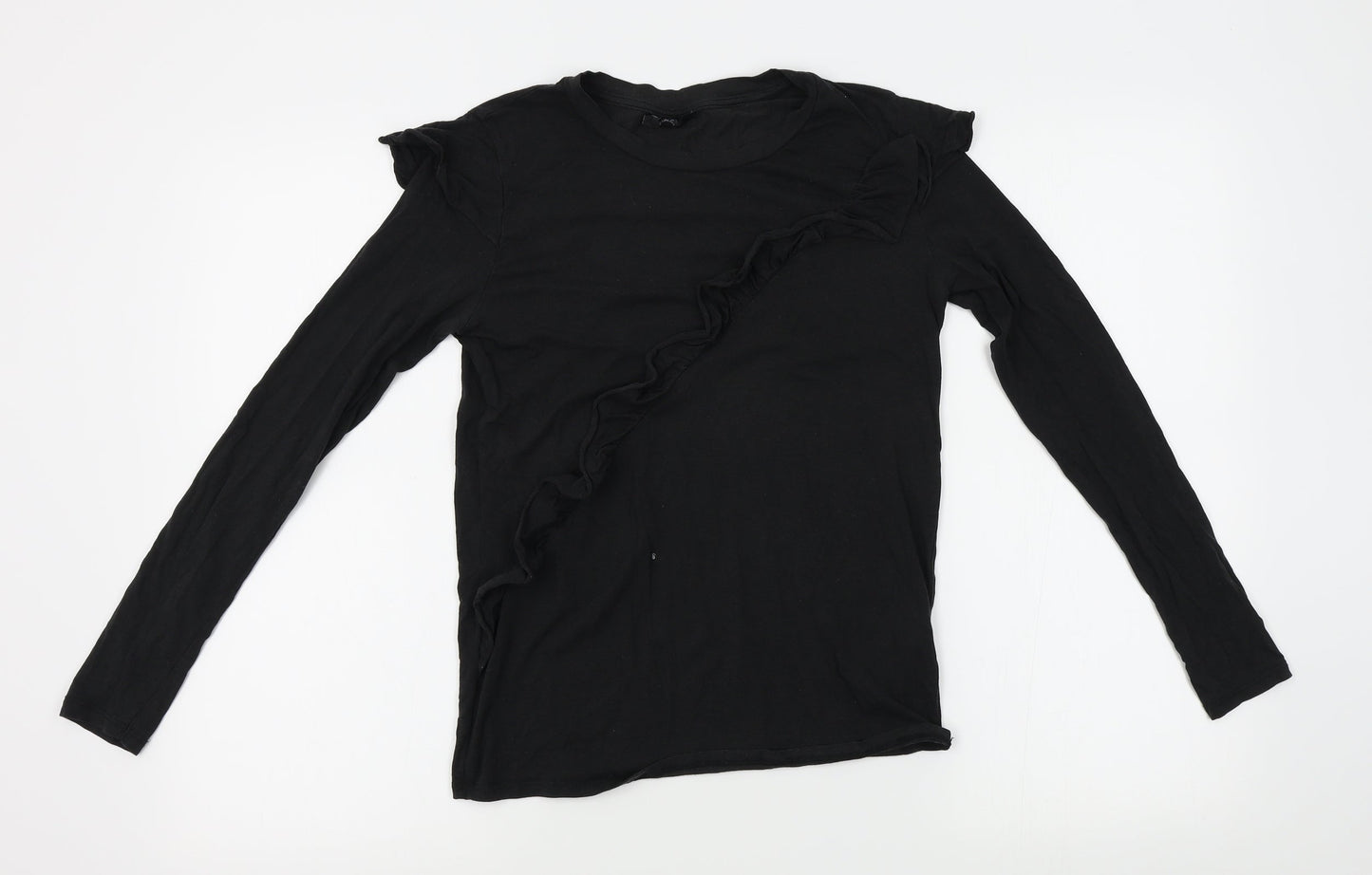 Topshop Womens Black   Basic T-Shirt Size 4