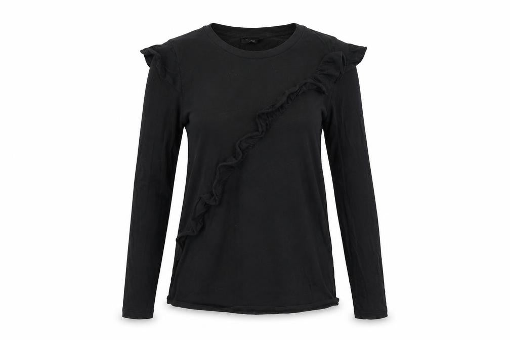 Topshop Womens Black   Basic T-Shirt Size 4