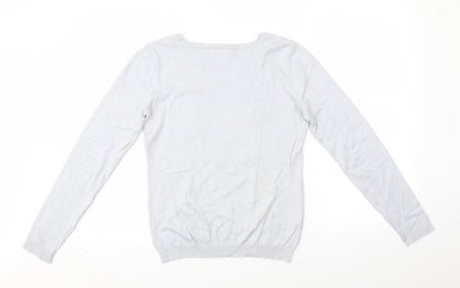 David Jones Mens Grey   Pullover Jumper Size S