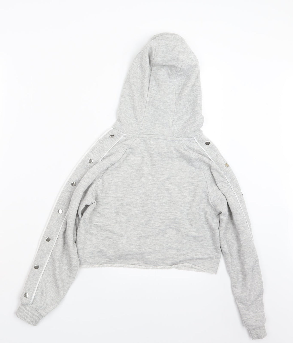 Active Girls Grey   Pullover Hoodie Size 11-12 Years