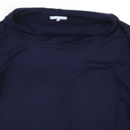 Lakeland Womens Blue Geometric  Pullover Jumper Size M