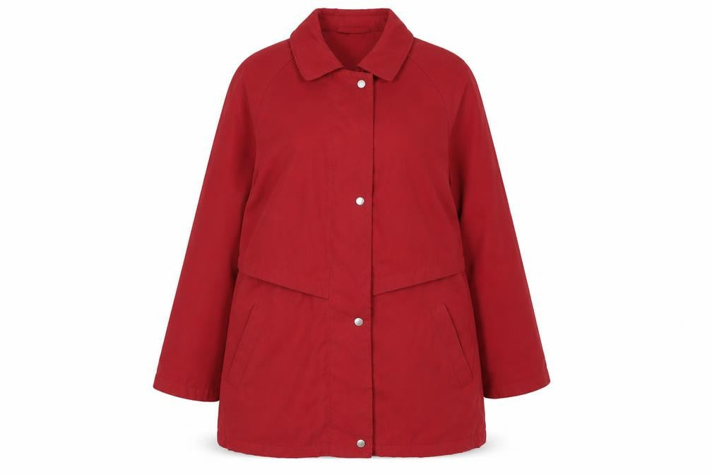Dannimac Womens Red   Overcoat Coat Size M