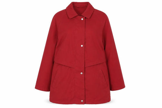Dannimac Womens Red   Overcoat Coat Size M