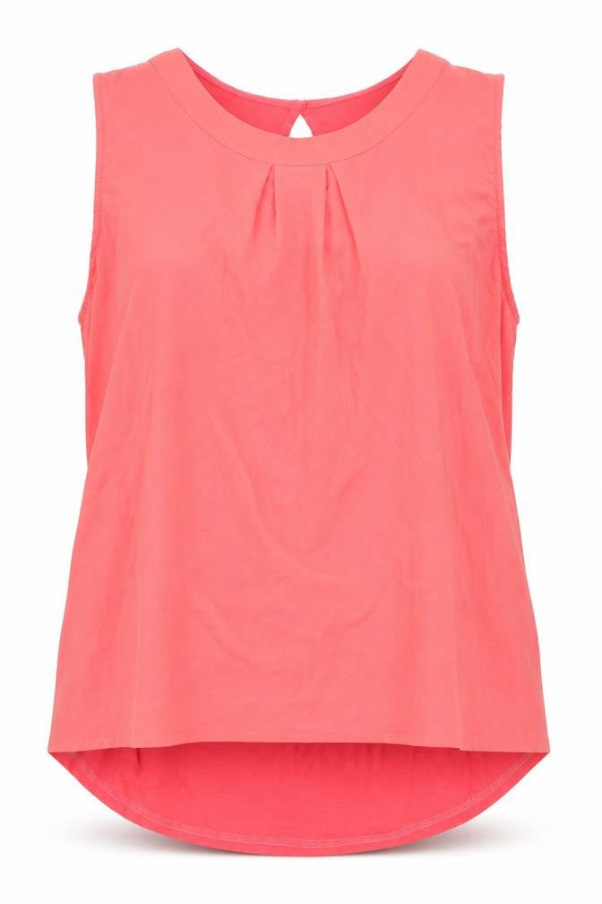 Charlotte Gold Womens Pink   Basic Blouse Size 18