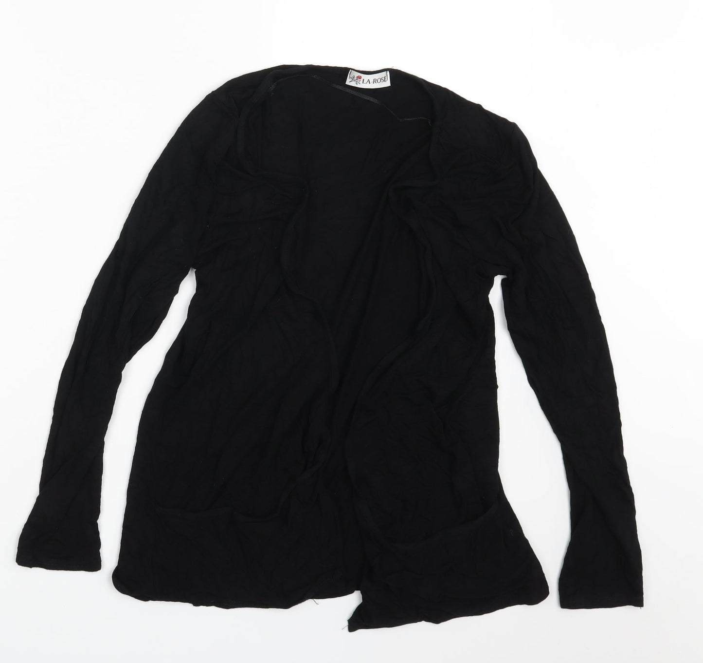 La-Rose Womens Black   Cape Jumper Size XL