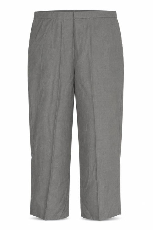 Preworn Womens Grey   Dress Pants Trousers One Size L25 in