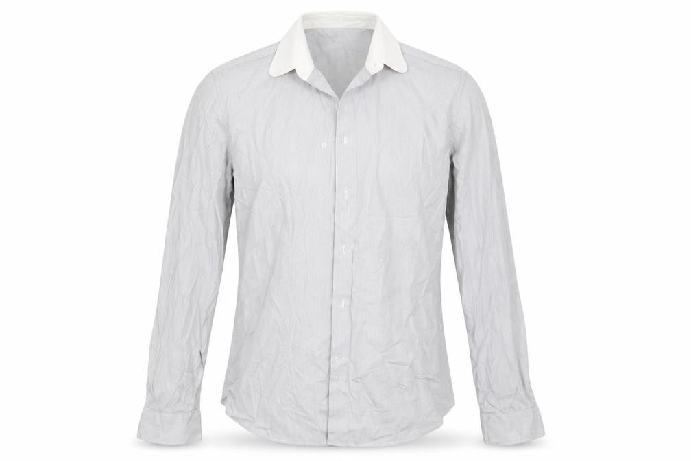 Next Mens Grey    Button-Up Size 15.5