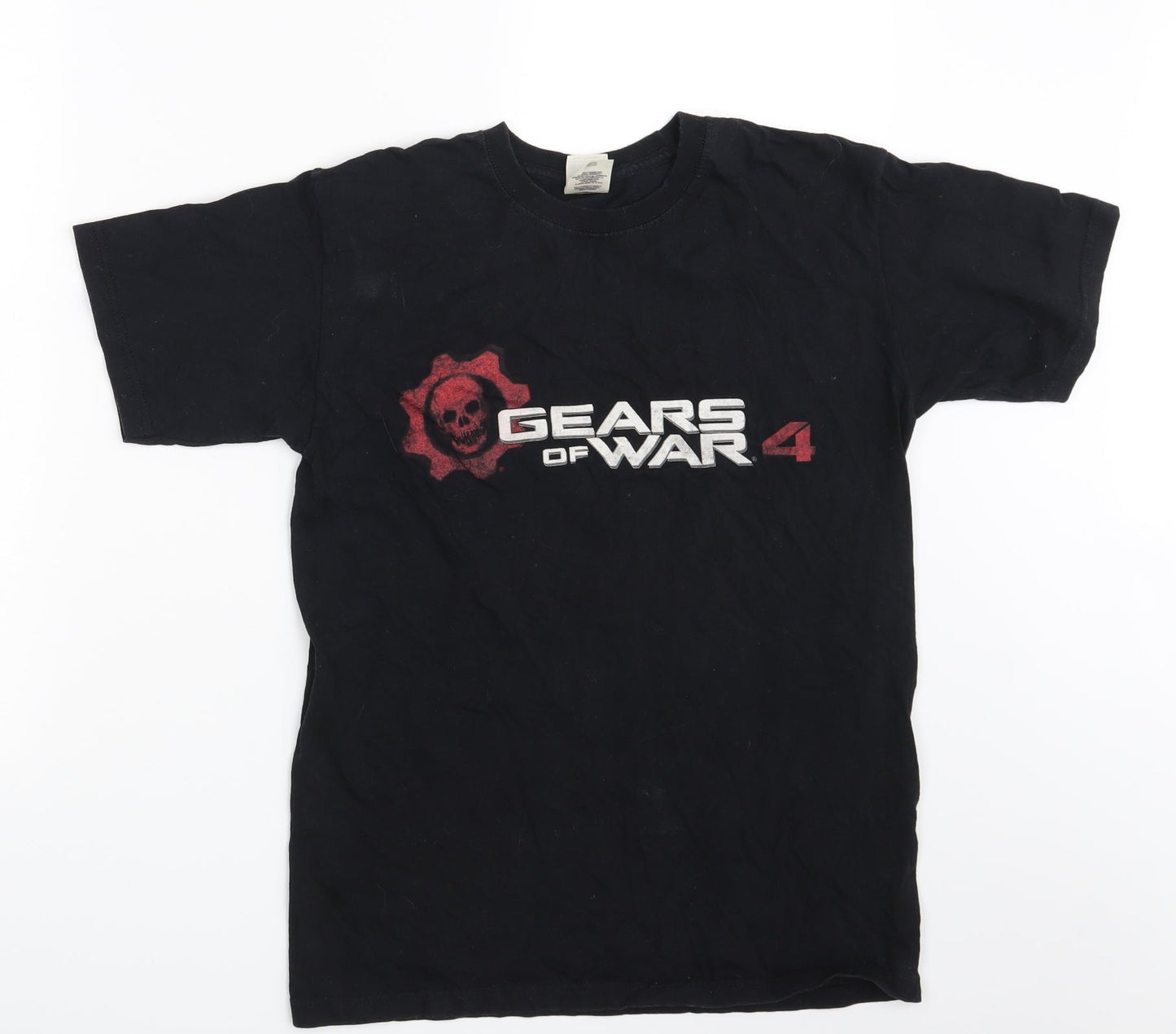 Fruit of the Loom Mens Black    T-Shirt Size S  - Gears of War 4