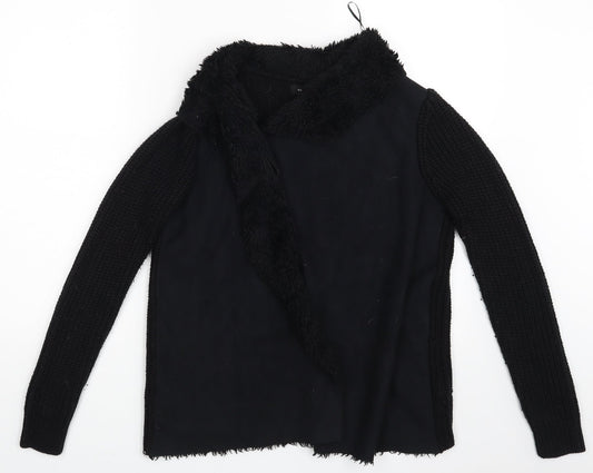New Look Womens Black   Cardigan Jumper Size S