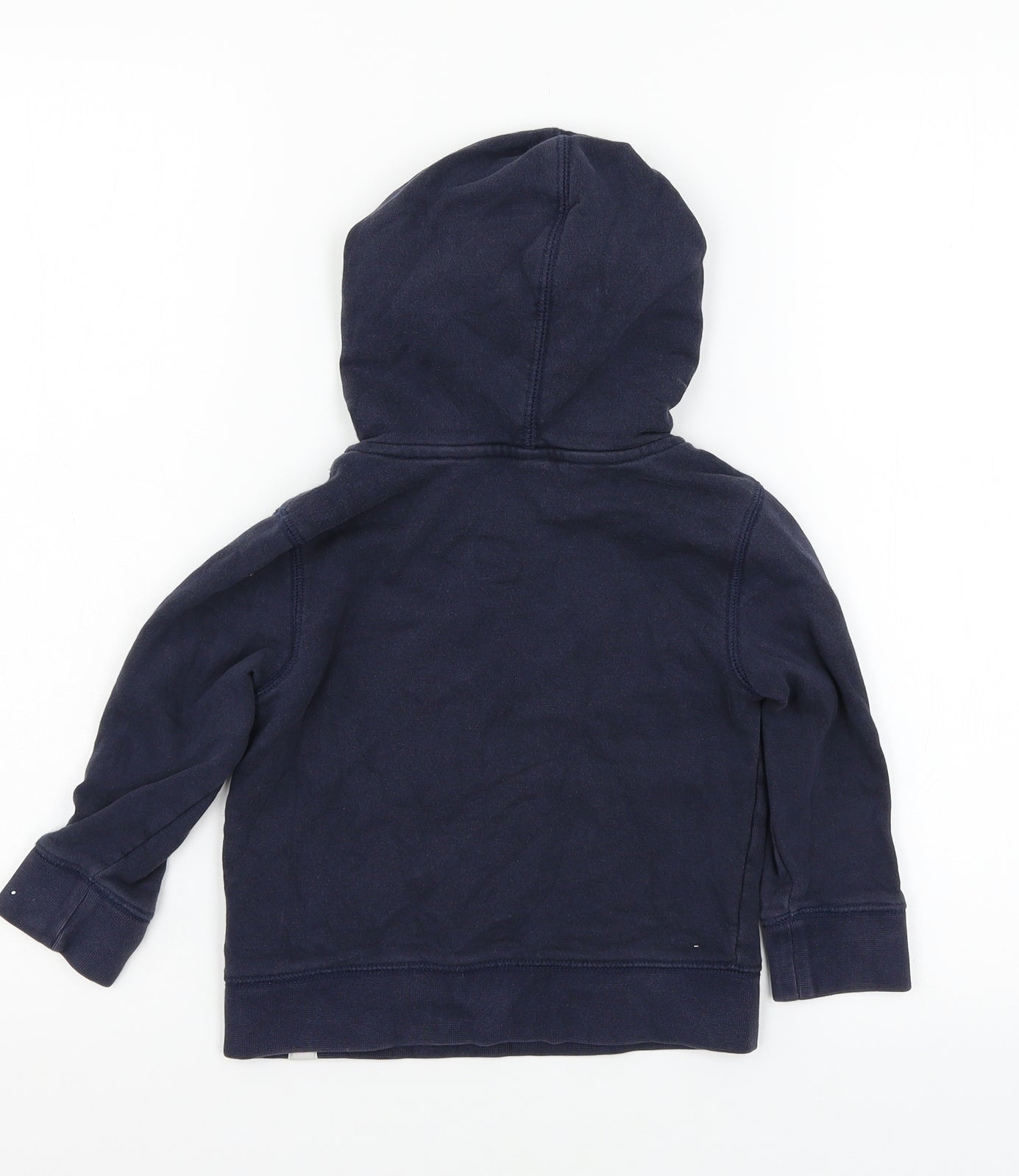 Gap Boys Blue  Jersey Pullover Hoodie Size 3 Years  - 1969