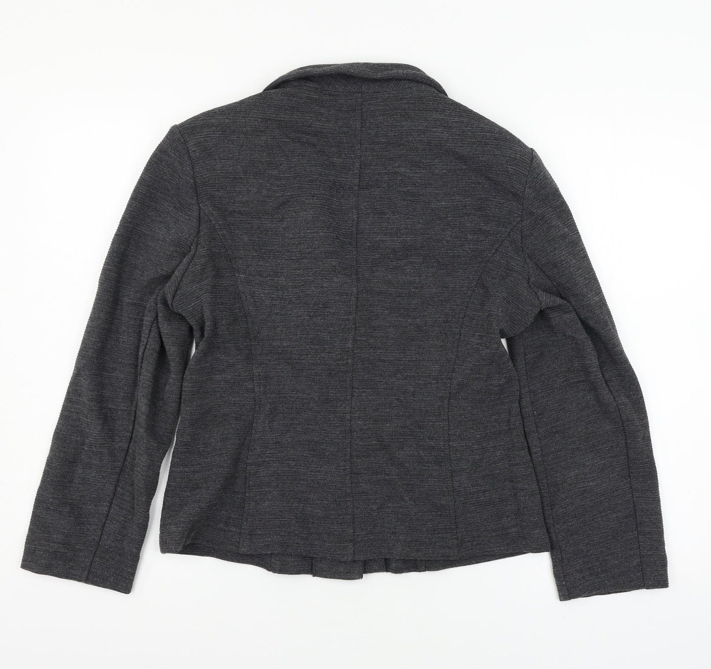 CC Womens Grey   Jacket Blazer Size 12