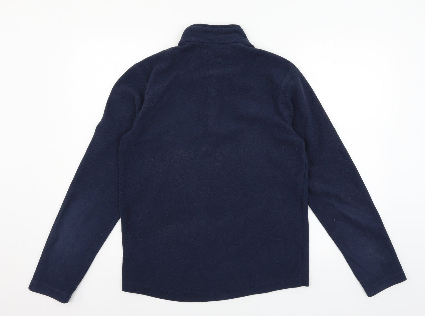 Quechua Mens Blue  Fleece Pullover Sweatshirt Size S