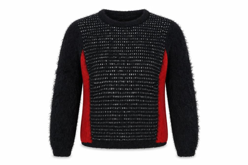 Marks & Spencer Womens Black  Knit Pullover Jumper Size 12