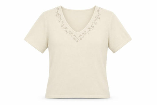 Bonmarché Womens Beige Knit Pullover Jumper Size M
