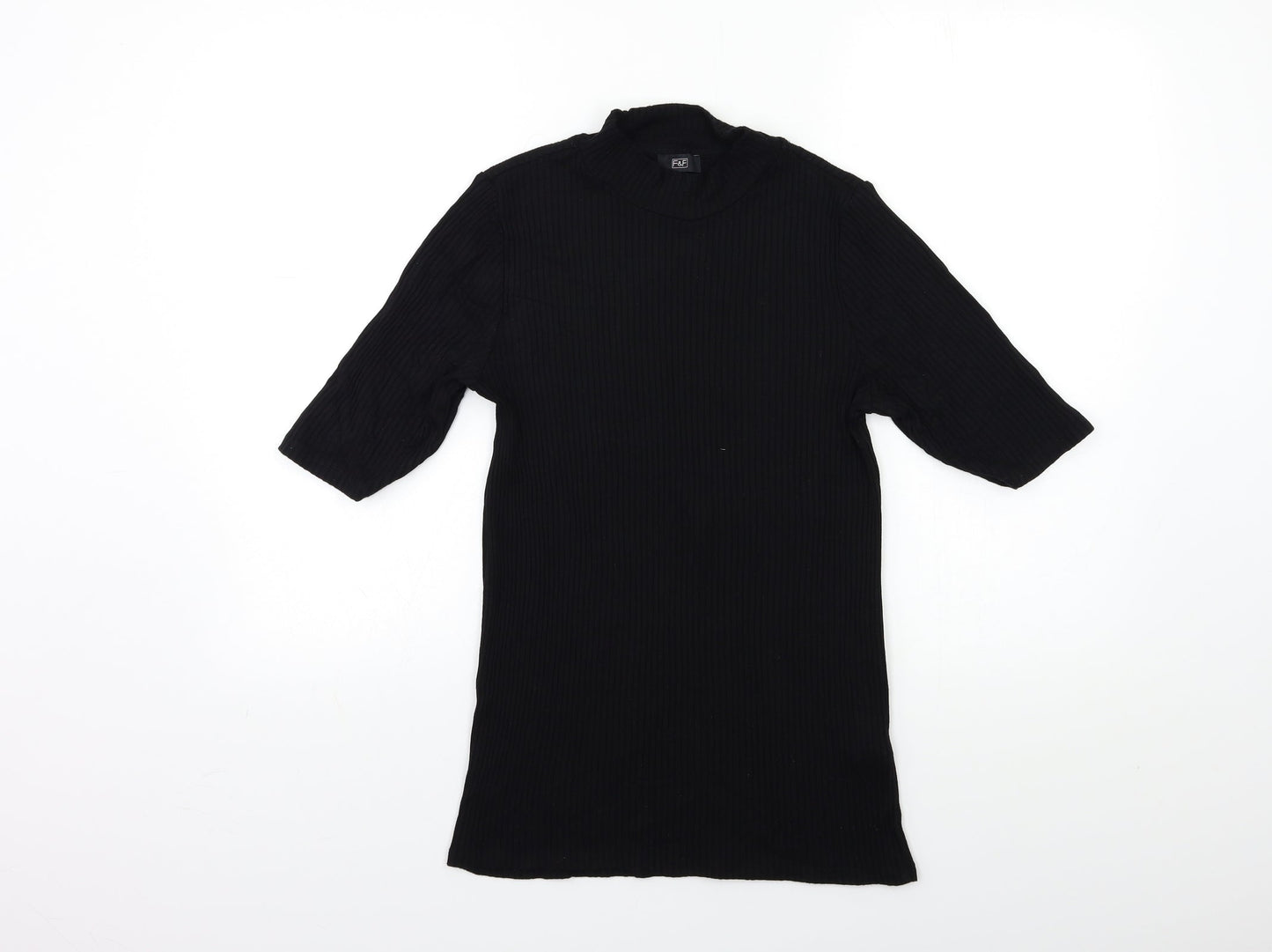 F&F Womens Black   Pullover Jumper Size 12