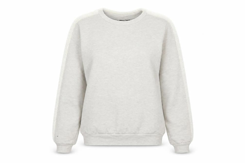 Boohoo Womens Grey   Pullover Sweatshirt Size 8