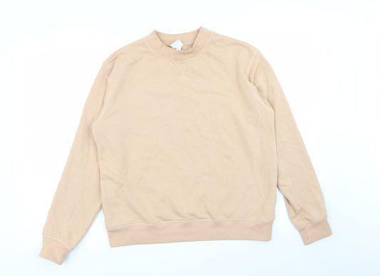 H&M Womens Beige   Pullover Jumper Size S