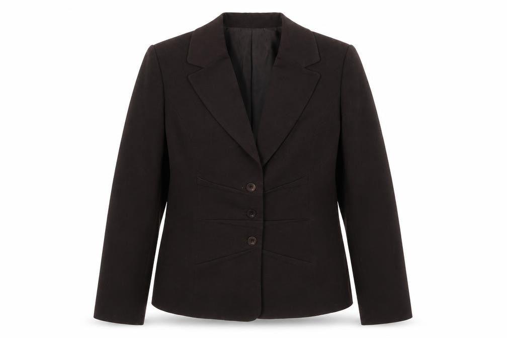 alex& co Womens Brown   Jacket Blazer Size 14