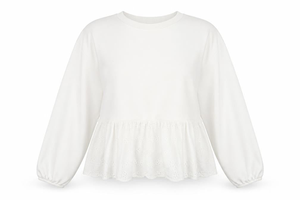 Primark Womens White   Pullover Jumper Size 14
