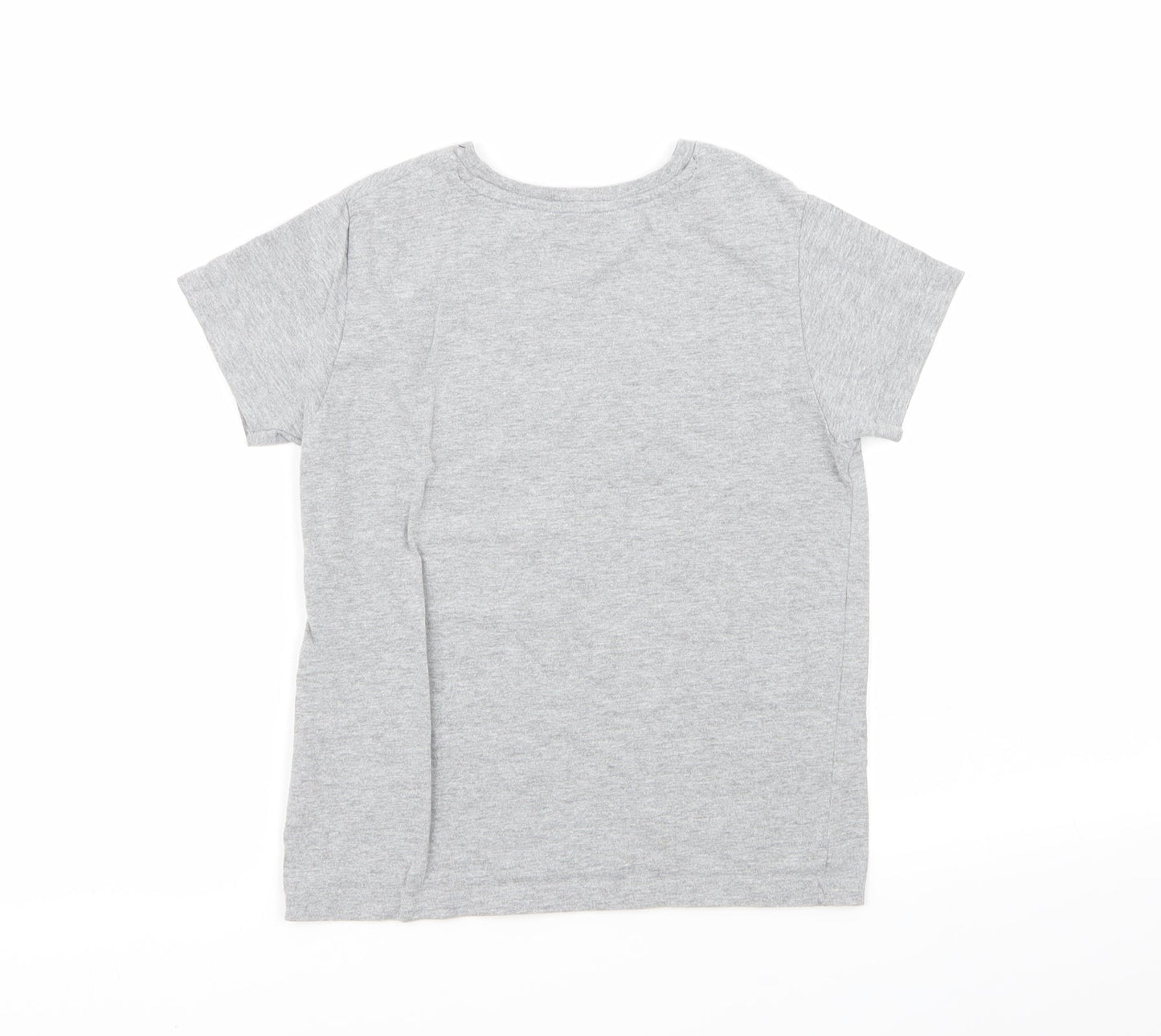 Primark Boys Grey   Basic T-Shirt Size 7-8 Years