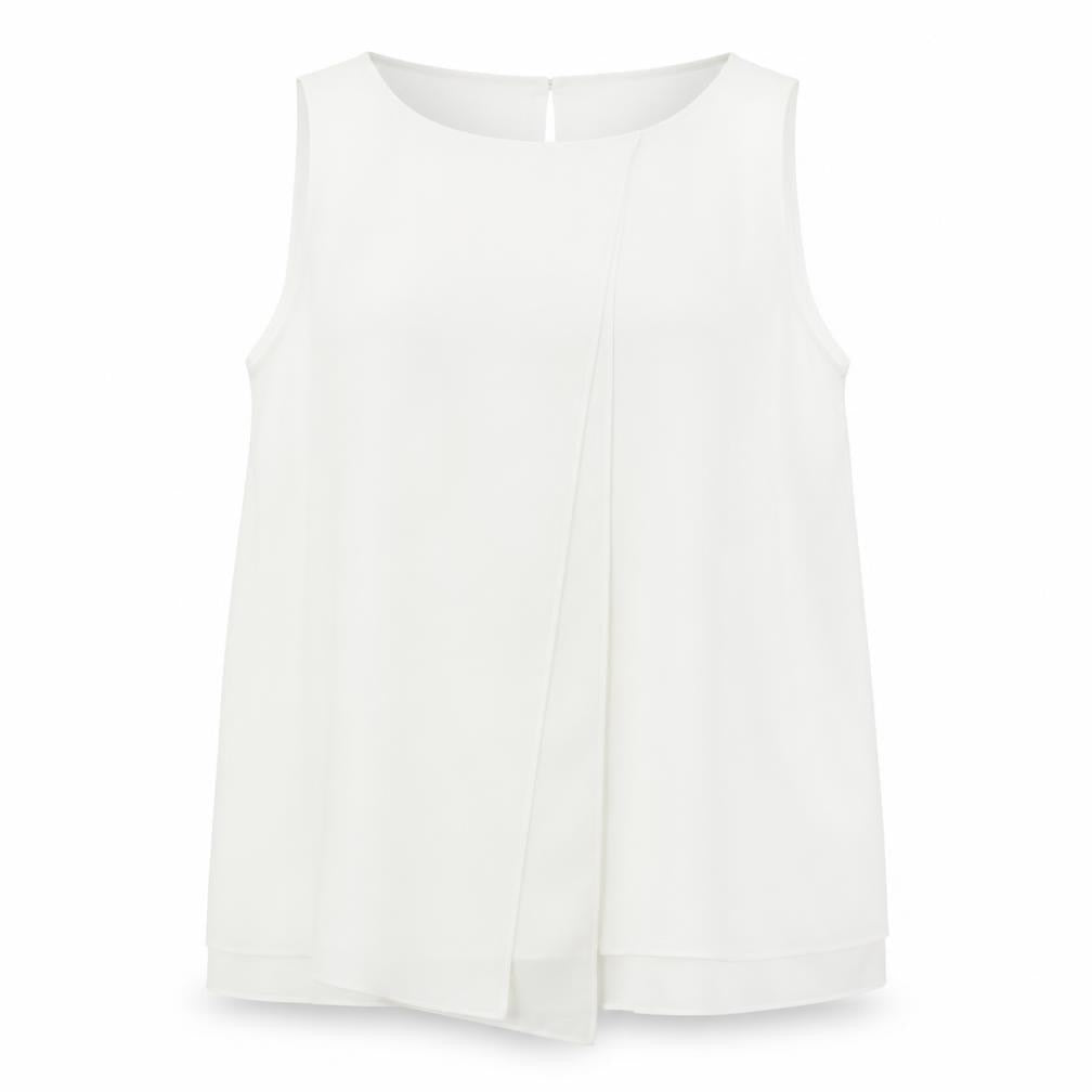Roman Womens White   Basic Blouse Size 12