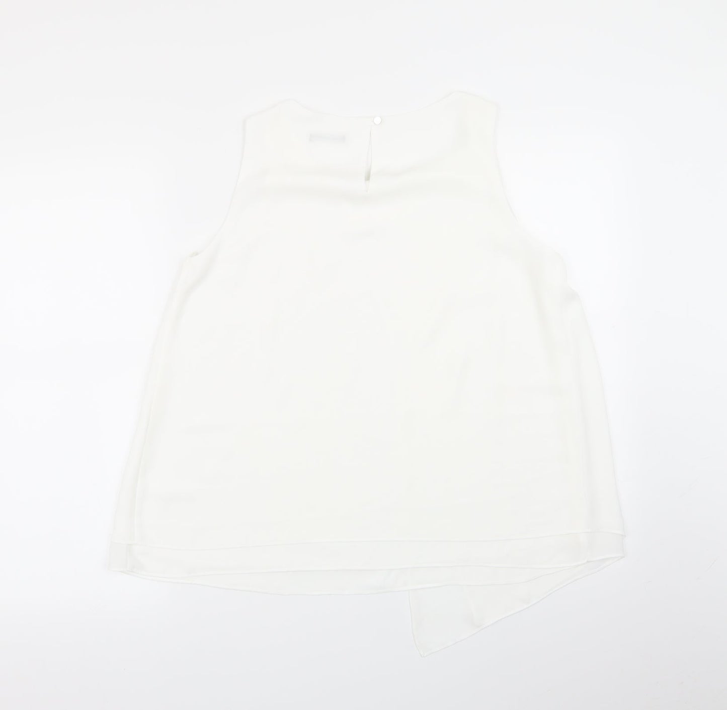 Roman Womens White   Basic Blouse Size 12