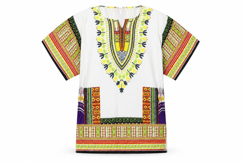 Preworn Womens Multicoloured Geometric  Basic T-Shirt Size M