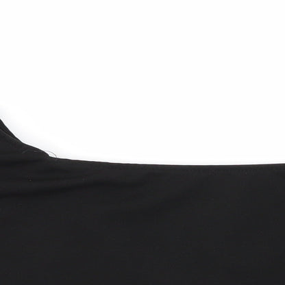 River Island Womens Black   Basic Tank Size 6