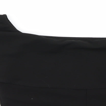 River Island Womens Black   Basic Tank Size 6