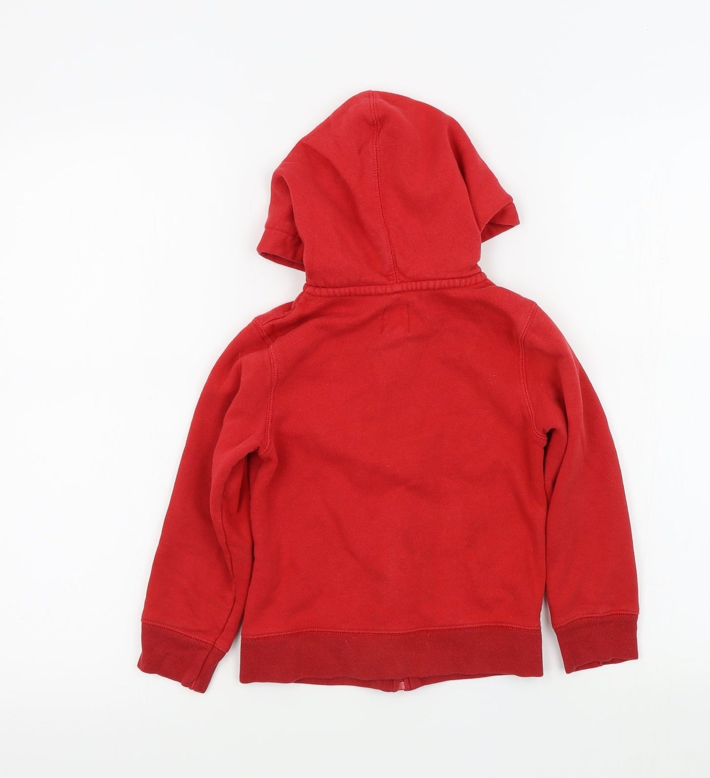 Gap Boys Red Colourblock  Full Zip Jumper Size XS