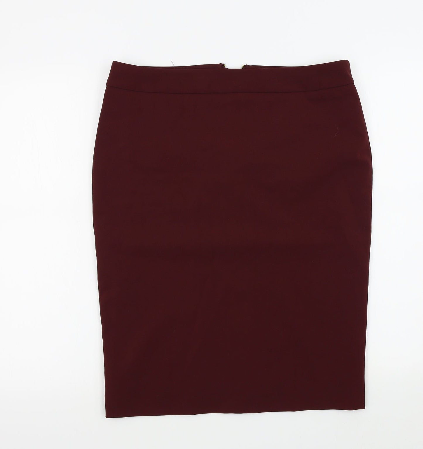 Preworn Womens Red   A-Line Skirt Size M