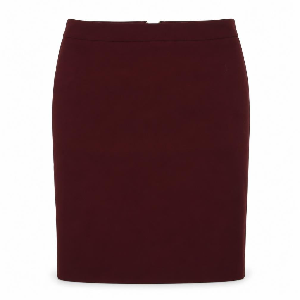 Preworn Womens Red   A-Line Skirt Size M
