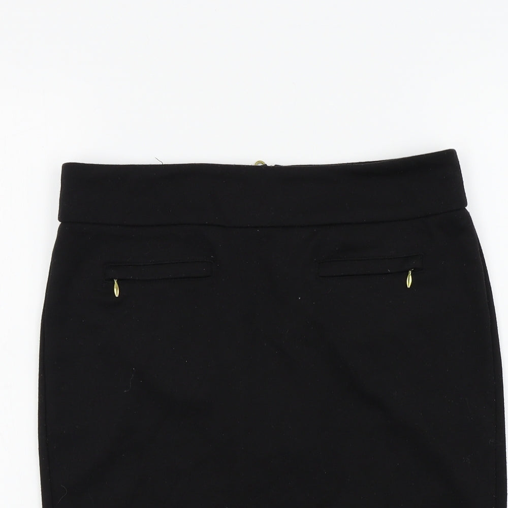 Philosophy Womens Black   A-Line Skirt Size 6