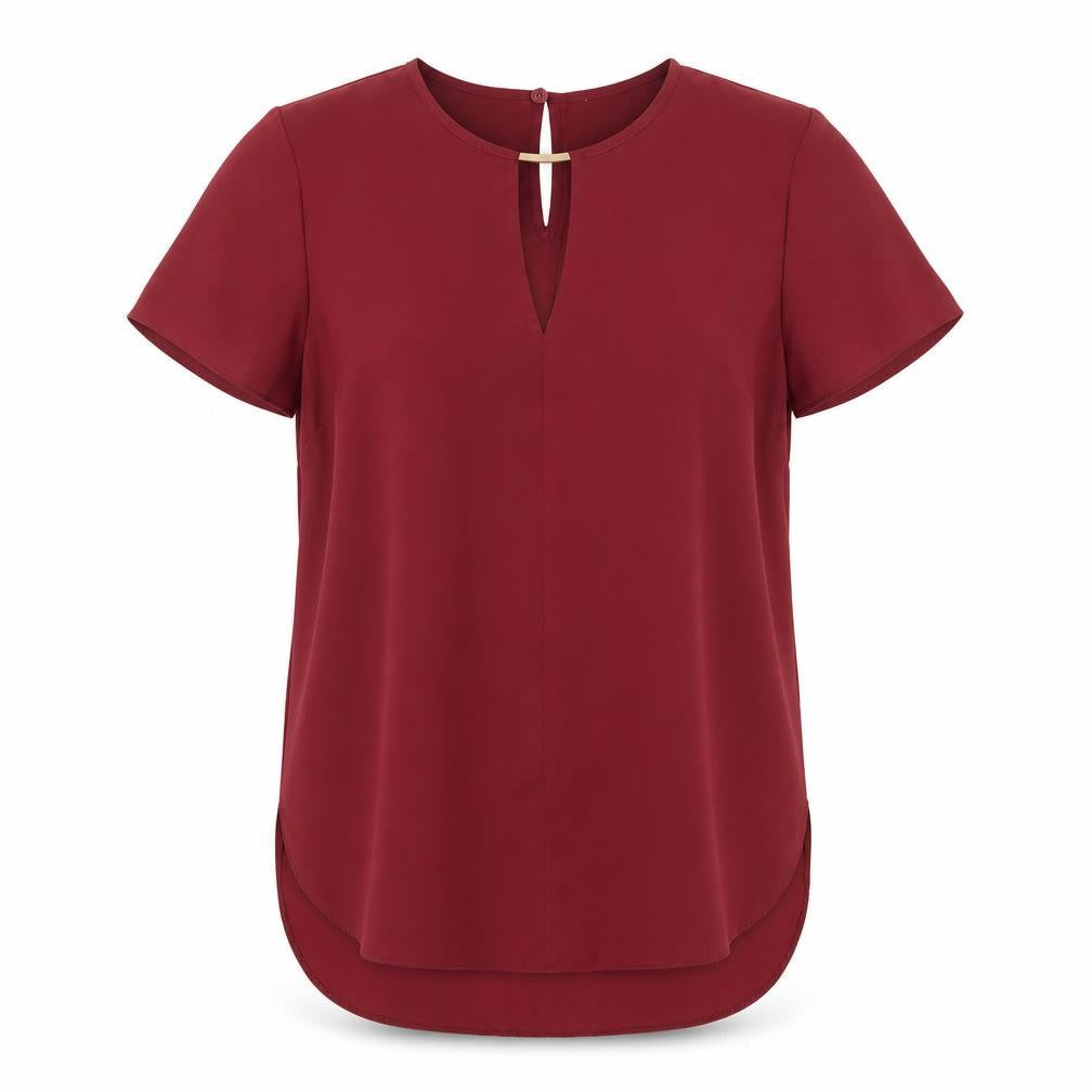 New Look Womens Red   Basic T-Shirt Size 10