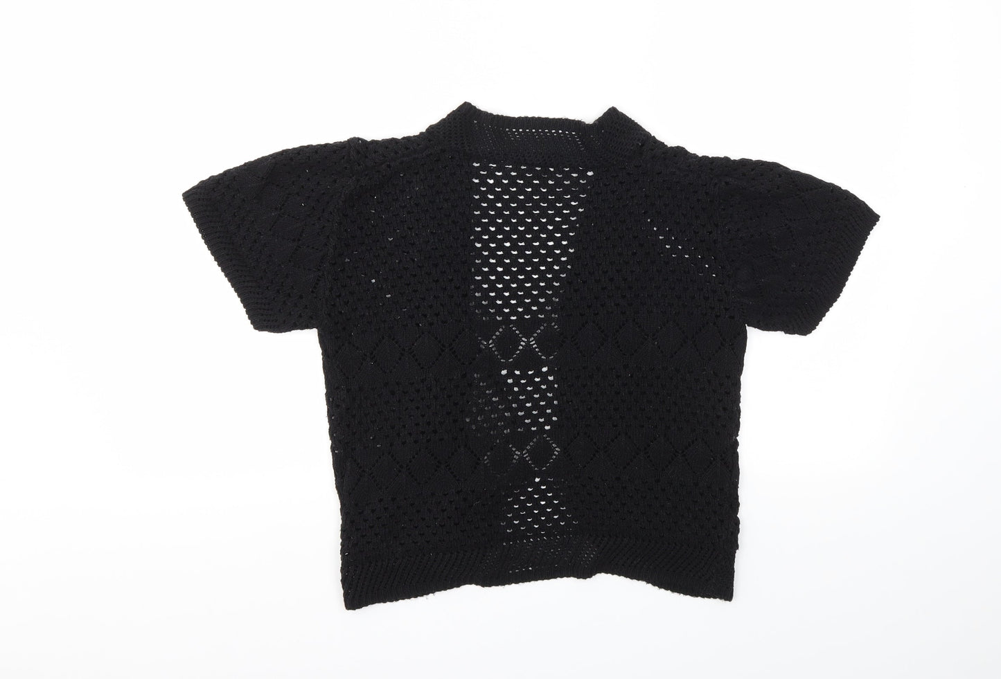 FASHION ALBERT Womens Black   Cardigan Jumper Size S