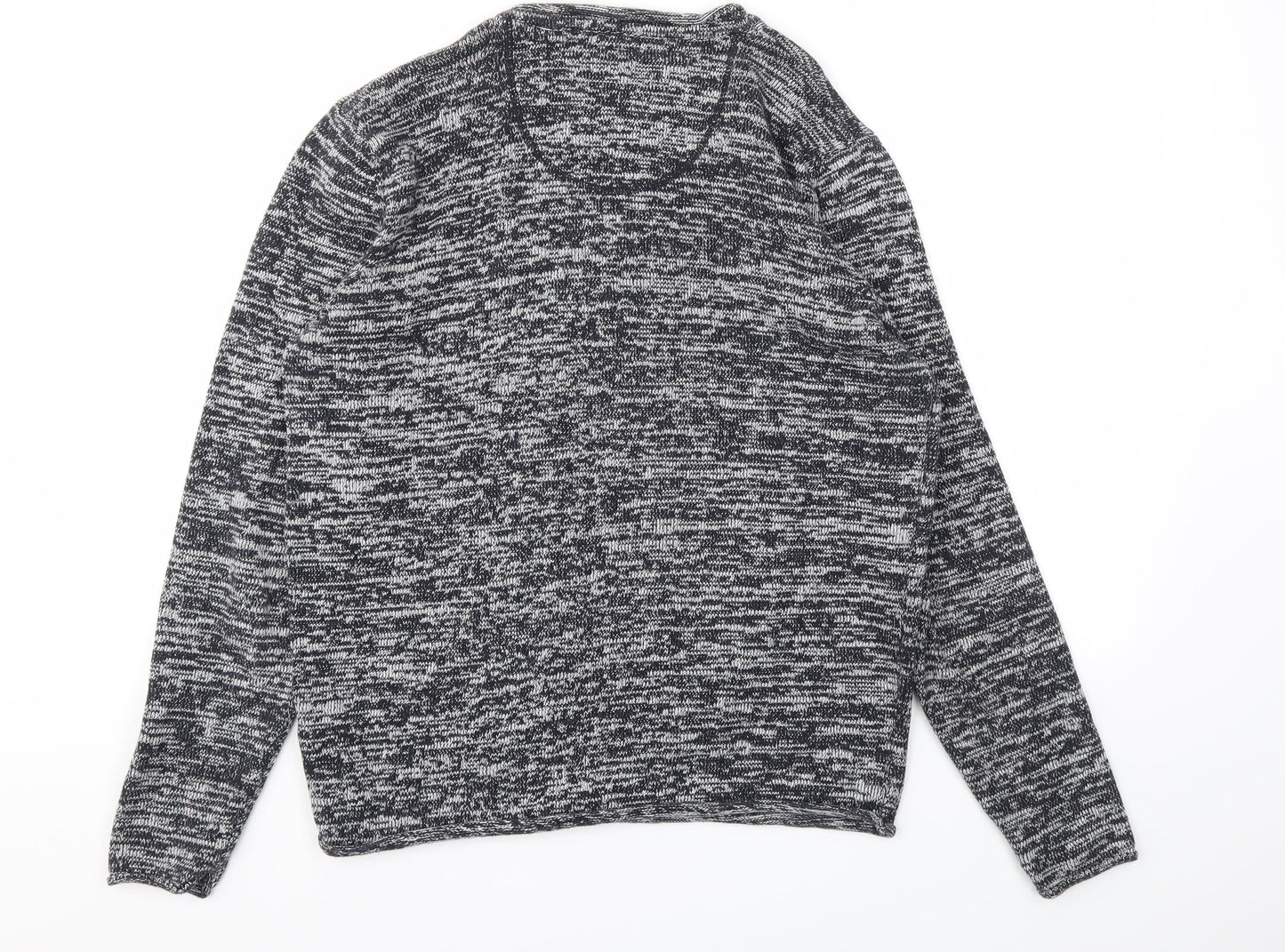 Brave Soul Mens Grey   Pullover Sweatshirt Size M