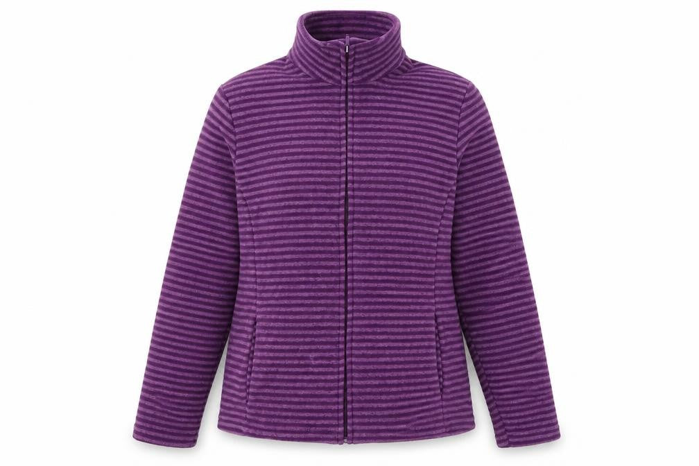 Marks & Spencer Womens Purple Striped  Pullover Jumper Size 16
