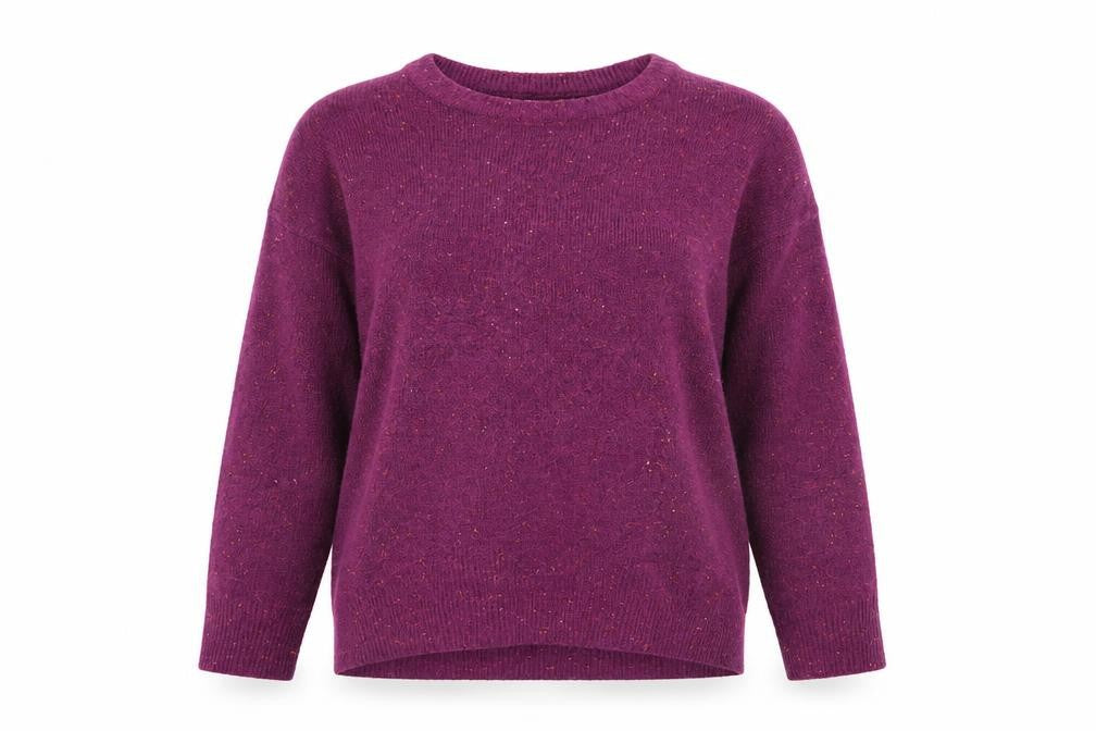 Nutmeg Womens Purple   Pullover Jumper Size 12