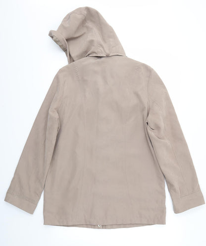 Klassik Womens Beige   Jacket Coat Size 10