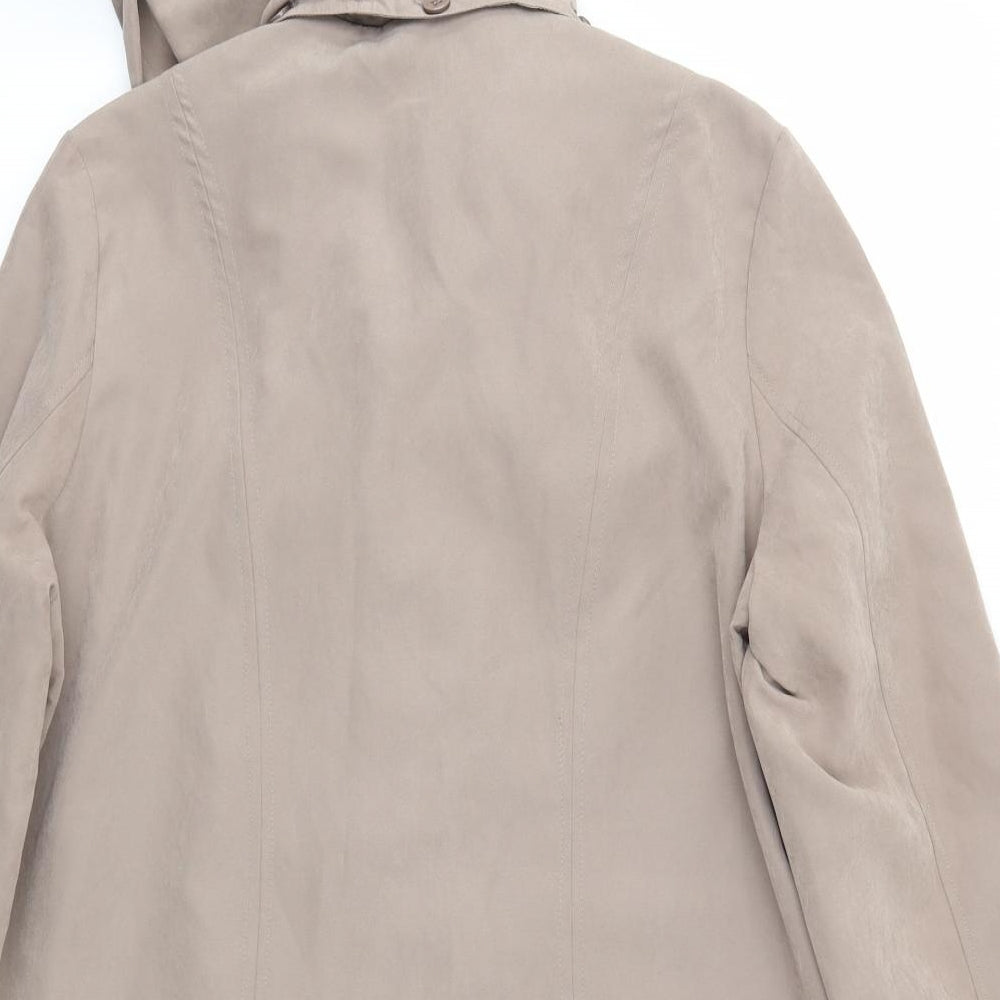 Klassik Womens Beige   Jacket Coat Size 10