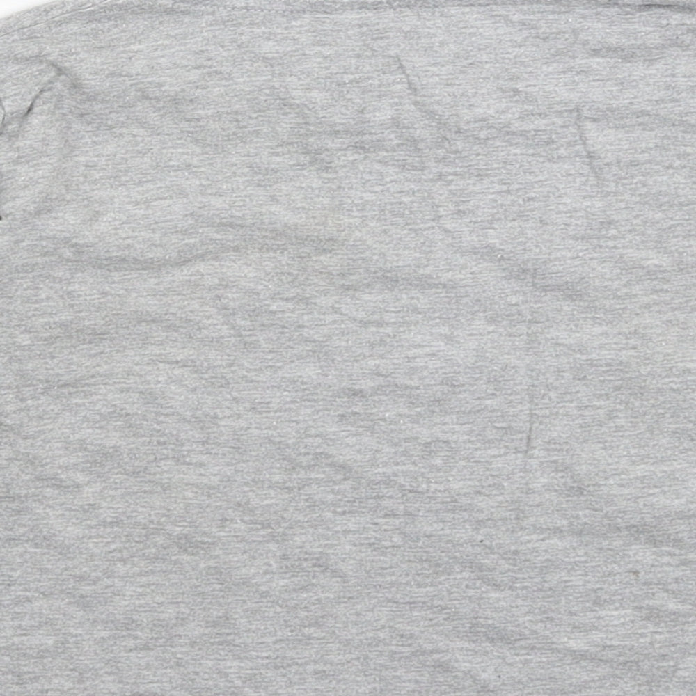 Rebel Boys Grey   Basic T-Shirt Size 3-4 Years