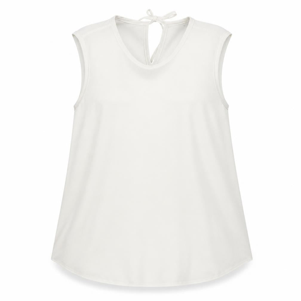Dorothy Perkins Womens White  Satin Basic Tank Size 8