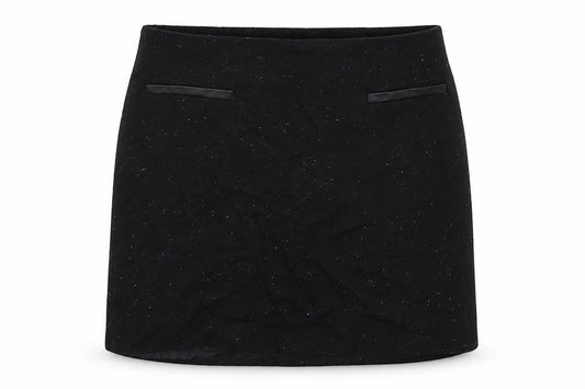 Preworn Womens Black   Mini Skirt Size 8